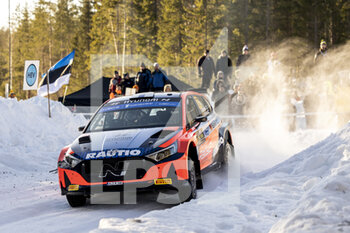 2023-02-10 - 23 Teemu SUNINEN (FIN), Mikko MARKKULA (FIN), HYUNDAI MOTORSPORT N, HYUNDAI i20 N, RC2, Rally2, action during the Rally Sweden 2023, 2nd round of the 2023 WRC World Rally Car Championship, from February 9 to 12, 2023 at Umea, Vasterbotten County, Sweden - AUTO - WRC - RALLY SWEDEN 2023 - RALLY - MOTORS