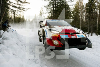 2023-02-10 - 33 Elfyn EVANS (GBR), Scott MARTIN (GBR), TOYOTA GAZOO RACING WRT, TOYOTA GR Yaris Rally1 Hybrid, WRC ,WRC, action during the Rally Sweden 2023, 2nd round of the 2023 WRC World Rally Car Championship, from February 9 to 12, 2023 at Umea, Vasterbotten County, Sweden - AUTO - WRC - RALLY SWEDEN 2023 - RALLY - MOTORS