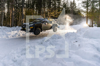 2023-02-10 - 37 Lorenzo BERTELLI (ITA), Simone SCATTOLIN (ITA), TOYOTA GAZOO RACING WRT, TOYOTA GR Yaris Rally1 Hybrid, WRC, action during the Rally Sweden 2023, 2nd round of the 2023 WRC World Rally Car Championship, from February 9 to 12, 2023 at Umea, Vasterbotten County, Sweden - AUTO - WRC - RALLY SWEDEN 2023 - RALLY - MOTORS