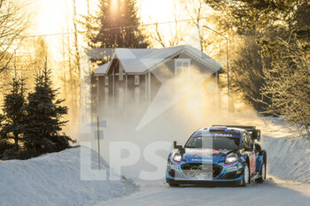 2023-02-11 - 07 Pierre-Louis LOUBET (FRA), Nicolas GILSOUL (FRA), M-SPORT FORD WORLD RALLY TEAM, FORD Puma Rally1 Hybrid, WRC, action during the Rally Sweden 2023, 2nd round of the 2023 WRC World Rally Car Championship, from February 9 to 12, 2023 at Umea, Vasterbotten County, Sweden - AUTO - WRC - RALLY SWEDEN 2023 - RALLY - MOTORS