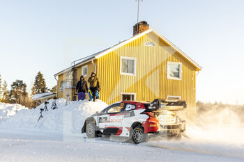 2023-02-11 - 33 Elfyn EVANS (GBR), Scott MARTIN (GBR), TOYOTA GAZOO RACING WRT, TOYOTA GR Yaris Rally1 Hybrid, WRC ,WRC, action during the Rally Sweden 2023, 2nd round of the 2023 WRC World Rally Car Championship, from February 9 to 12, 2023 at Umea, Vasterbotten County, Sweden - AUTO - WRC - RALLY SWEDEN 2023 - RALLY - MOTORS