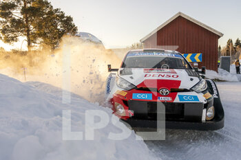 2023-02-11 - 33 Elfyn EVANS (GBR), Scott MARTIN (GBR), TOYOTA GAZOO RACING WRT, TOYOTA GR Yaris Rally1 Hybrid, WRC ,WRC, action during the Rally Sweden 2023, 2nd round of the 2023 WRC World Rally Car Championship, from February 9 to 12, 2023 at Umea, Vasterbotten County, Sweden - AUTO - WRC - RALLY SWEDEN 2023 - RALLY - MOTORS