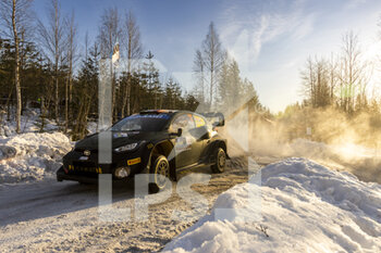 2023-02-11 - 37 Lorenzo BERTELLI (ITA), Simone SCATTOLIN (ITA), TOYOTA GAZOO RACING WRT, TOYOTA GR Yaris Rally1 Hybrid, WRC, action during the Rally Sweden 2023, 2nd round of the 2023 WRC World Rally Car Championship, from February 9 to 12, 2023 at Umea, Vasterbotten County, Sweden - AUTO - WRC - RALLY SWEDEN 2023 - RALLY - MOTORS