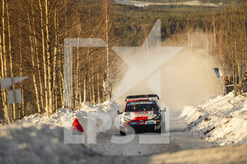 2023-02-11 - 69 Kalle ROVANPERA (FIN), Jonne HALTTUNEN (FIN), TOYOTA GAZOO RACING WRT, TOYOTA Yaris Rally1 Hybrid, WRC, action during the Rally Sweden 2023, 2nd round of the 2023 WRC World Rally Car Championship, from February 9 to 12, 2023 at Umea, Vasterbotten County, Sweden - AUTO - WRC - RALLY SWEDEN 2023 - RALLY - MOTORS