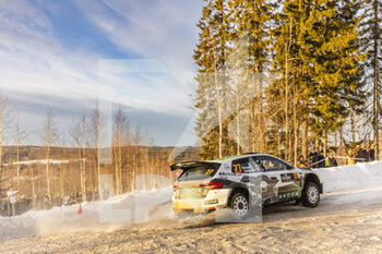 2023-02-11 - 27 Nikolay GRYAZIN (ANA), Konstantin ALEKSANDROV (ANA), TOKSPORT WRT 2, SKODA FABIA RS, RC2, Rally2, action during the Rally Sweden 2023, 2nd round of the 2023 WRC World Rally Car Championship, from February 9 to 12, 2023 at Umea, Vasterbotten County, Sweden - AUTO - WRC - RALLY SWEDEN 2023 - RALLY - MOTORS