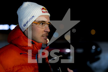 2023-02-11 - NEUVILLE Thierry (FRA), HYUNDAI I20 N Rally1 Hybrid, portrait during the Rally Sweden 2023, 2nd round of the 2023 WRC World Rally Car Championship, from February 9 to 12, 2023 at Umea, Vasterbotten County, Sweden - AUTO - WRC - RALLY SWEDEN 2023 - RALLY - MOTORS