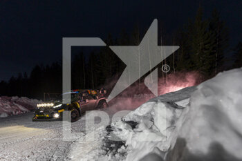 2023-02-12 - 37 Lorenzo BERTELLI (ITA), Simone SCATTOLIN (ITA), TOYOTA GAZOO RACING WRT, TOYOTA GR Yaris Rally1 Hybrid, WRC, action during the Rally Sweden 2023, 2nd round of the 2023 WRC World Rally Car Championship, from February 9 to 12, 2023 at Umea, Vasterbotten County, Sweden - AUTO - WRC - RALLY SWEDEN 2023 - RALLY - MOTORS