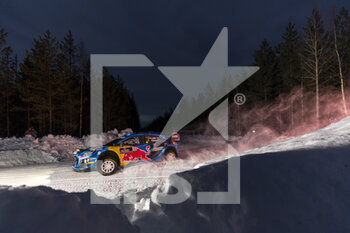 2023-02-12 - 07 Pierre-Louis LOUBET (FRA), Nicolas GILSOUL (FRA), M-SPORT FORD WORLD RALLY TEAM, FORD Puma Rally1 Hybrid, WRC, action during the Rally Sweden 2023, 2nd round of the 2023 WRC World Rally Car Championship, from February 9 to 12, 2023 at Umea, Vasterbotten County, Sweden - AUTO - WRC - RALLY SWEDEN 2023 - RALLY - MOTORS