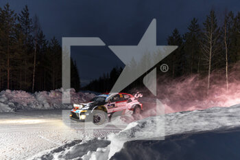 2023-02-12 - 33 Elfyn EVANS (GBR), Scott MARTIN (GBR), TOYOTA GAZOO RACING WRT, TOYOTA GR Yaris Rally1 Hybrid, WRC ,WRC, action during the Rally Sweden 2023, 2nd round of the 2023 WRC World Rally Car Championship, from February 9 to 12, 2023 at Umea, Vasterbotten County, Sweden - AUTO - WRC - RALLY SWEDEN 2023 - RALLY - MOTORS