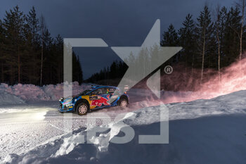 2023-02-12 - 08 Ott TANAK (EST), Martin JARVEOJA (EST), M-SPORT FORD WORLD RALLY TEAM, FORD Puma Rally1 Hybrid, WRC ,action during the Rally Sweden 2023, 2nd round of the 2023 WRC World Rally Car Championship, from February 9 to 12, 2023 at Umea, Vasterbotten County, Sweden - AUTO - WRC - RALLY SWEDEN 2023 - RALLY - MOTORS