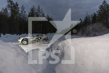 2023-02-12 - 32 Bruno BULACIA (BOL), Axel CORONADO (ESP), SKODA Fabia RS, RC2, Rally2, action during the Rally Sweden 2023, 2nd round of the 2023 WRC World Rally Car Championship, from February 9 to 12, 2023 at Umea, Vasterbotten County, Sweden - AUTO - WRC - RALLY SWEDEN 2023 - RALLY - MOTORS