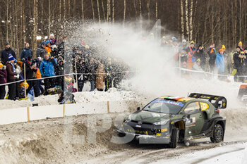 2023-02-12 - 37 Lorenzo BERTELLI (ITA), Simone SCATTOLIN (ITA), TOYOTA GAZOO RACING WRT, TOYOTA GR Yaris Rally1 Hybrid, WRC, action during the Rally Sweden 2023, 2nd round of the 2023 WRC World Rally Car Championship, from February 9 to 12, 2023 at Umea, Vasterbotten County, Sweden - AUTO - WRC - RALLY SWEDEN 2023 - RALLY - MOTORS
