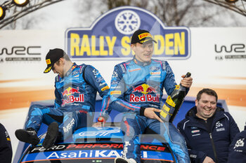2023-02-12 - TANAK Ott (EST), M-SPORT FORD WORLD RALLY TEAM, FORD Puma Rally1 Hybrid, WRC, portrait, JARVEOJA Martin(EST), M-SPORT FORD WORLD RALLY TEAM, FORD Puma Rally1 Hybrid, WRC, portrait during the Rally Sweden 2023, 2nd round of the 2023 WRC World Rally Car Championship, from February 9 to 12, 2023 at Umea, Vasterbotten County, Sweden - AUTO - WRC - RALLY SWEDEN 2023 - RALLY - MOTORS