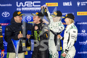 2023-02-12 - SOLBERG Oliver (SWE), SKODA FABIA RS, RC2, Rally2, portrait, PAJARI Sami (FIN), SKODA Fabia RS, RC2, Rally2, portrait during the Rally Sweden 2023, 2nd round of the 2023 WRC World Rally Car Championship, from February 9 to 12, 2023 at Umea, Vasterbotten County, Sweden - AUTO - WRC - RALLY SWEDEN 2023 - RALLY - MOTORS