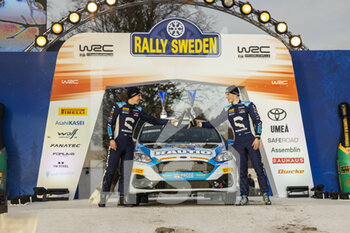 2023-02-12 - KORHONEN Roope (FIN), FORD Fiesta Rally3, RC3, Rally3, portrait during the Rally Sweden 2023, 2nd round of the 2023 WRC World Rally Car Championship, from February 9 to 12, 2023 at Umea, Vasterbotten County, Sweden - AUTO - WRC - RALLY SWEDEN 2023 - RALLY - MOTORS