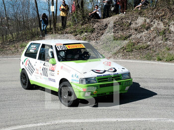 2023-03-25 - Mazzara’ Cosimo ITA Diaco Noemi ITA 4 J2 A - oltre 2000 Fiat Uno Turbo New Driver's Team during the shakedown of Rally Team 971-2023 in Pavarolo - TO, on March 25, 2023 - 49° RALLY TEAM 971 (DAY1) - RALLY - MOTORS