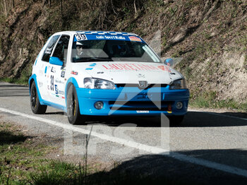 2023-03-25 - Colombo Alessandro ITA Grosso Matteo ITA RC5N N2 Peugeot 106-Biella Motor Team during the shakedown of Rally Team 971-2023 in Pavarolo - TO, on March 25, 2023 - 49° RALLY TEAM 971 (DAY1) - RALLY - MOTORS