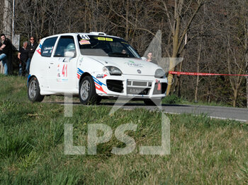 2023-03-25 - Bertotto Claudio ITA Cadei Alessandro ITA RC6N A0 Fiat Seicento-Rally Team New Turbomark during the shakedown of Rally Team 971-2023 in Pavarolo - TO, on March 25, 2023 - 49° RALLY TEAM 971 (DAY1) - RALLY - MOTORS