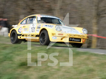 2023-03-25 - Bertinotti Marco ITA Rondi Andrea ITA 2 H1 4 - oltre 2000 Porsche 911 RSR Rally & Co during the shakedown of Rally Team 971-2023 in Pavarolo - TO, on March 25, 2023 - 49° RALLY TEAM 971 (DAY1) - RALLY - MOTORS