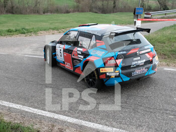 2023-03-26 - Porta Davide ITA Porzio Alberto ITA RC2N R5 Skoda Fabia LPS Racing Team Sport Management during the special stage of Rally Team 971-2023 in Albugnano - AT, on March 26, 2023 - 49° RALLY TEAM 971 (DAY2) - RALLY - MOTORS