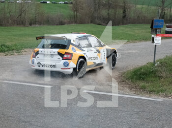 2023-03-26 - Marasso Massimo ITA Pieri Tiziano ITA RC2N R5 Skoda Fabia Evo-Turismotor's during the special stage of Rally Team 971-2023 in Albugnano - AT, on March 26, 2023 - 49° RALLY TEAM 971 (DAY2) - RALLY - MOTORS
