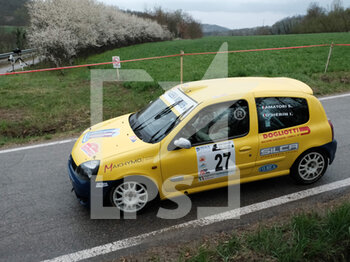 2023-03-26 - Amatori Stefano ITA D'Herin Igor ITA RC5N N3 Renault Clio-Meteco Corse during the special stage of Rally Team 971-2023 in Albugnano - AT, on March 26, 2023 - 49° RALLY TEAM 971 (DAY2) - RALLY - MOTORS