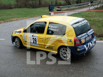 2023-03-26 - Ferrari Paolo ITA Boiocchi Christian ITA RC5N N3 Renault Clio-Vaemenia Historic during the special stage of Rally Team 971-2023 in Albugnano - AT, on March 26, 2023 - 49° RALLY TEAM 971 (DAY2) - RALLY - MOTORS