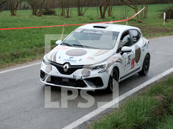 2023-03-26 - Lattarulo Giancarlo ITA Marsero Roberto ITA RC5N Rally5 Renault Clio-LPS Racing Team during the special stage of Rally Team 971-2023 in Albugnano - AT, on March 26, 2023 - 49° RALLY TEAM 971 (DAY2) - RALLY - MOTORS