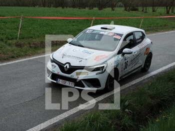 2023-03-26 - Zeppegno Christian ITA Rubiola Manlio ITA RC5N Rally5 Renault Clio-Biella Corse during the special stage of Rally Team 971-2023 in Albugnano - AT, on March 26, 2023 - 49° RALLY TEAM 971 (DAY2) - RALLY - MOTORS