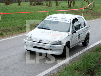 2023-03-26 - Massaro Marco ITA Penna Davide ITA RC5N A5 Peugeot 106-Due Gi Sport during the special stage of Rally Team 971-2023 in Albugnano - AT, on March 26, 2023 - 49° RALLY TEAM 971 (DAY2) - RALLY - MOTORS