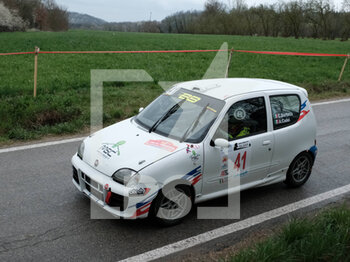 2023-03-26 - Bertotto Claudio ITA Cadei Alessandro ITA RC6N A0 Fiat Seicento-Rally Team New Turbomark during the special stage of Rally Team 971-2023 in Albugnano - AT, on March 26, 2023 - 49° RALLY TEAM 971 (DAY2) - RALLY - MOTORS