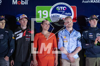 16/03/2023 - LAPPI Esapekka (FIN), HYUNDAI i20 N Rally1 Hybrid, portrait, EVANS Elfyn (GBR), TOYOTA GR Yaris Rally1 Hybrid, portrait during the Rally Guanajuato Mexico 2023, 3rd round of the 2023 WRC World Rally Car Championship, from March 16 to 19, 2023 at Leon, Guanajuato, in Mexico - AUTO - WRC - RALLY GUANAJUATO MEXICO 2023 - RALLY - MOTORI