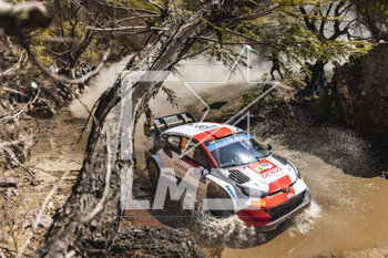 16/03/2023 - 18 Takamoto KATSUTA (JPN), Aaron JOHNSTON (IRL), TOYOTA GAZOO RACING WRT, TOYOTA GR Yaris Rally1 Hybrid, WRC, action during the Rally Guanajuato Mexico 2023, 3rd round of the 2023 WRC World Rally Car Championship, from March 16 to 19, 2023 at Leon, Guanajuato, in Mexico - AUTO - WRC - RALLY GUANAJUATO MEXICO 2023 - RALLY - MOTORI