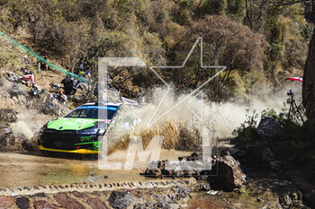 16/03/2023 - 20 Gus GREENSMITH (GBR), Jonas ANDERSSON (SWE), SKODA FABIA RS, RC2, Rally2, action during the Rally Guanajuato Mexico 2023, 3rd round of the 2023 WRC World Rally Car Championship, from March 16 to 19, 2023 at Leon, Guanajuato, in Mexico - AUTO - WRC - RALLY GUANAJUATO MEXICO 2023 - RALLY - MOTORI