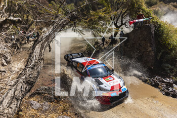 16/03/2023 - 69 Kalle ROVANPERA (FIN), Jonne HALTTUNEN (FIN), TOYOTA GAZOO RACING WRT, TOYOTA Yaris Rally1 Hybrid, WRC, action during the Rally Guanajuato Mexico 2023, 3rd round of the 2023 WRC World Rally Car Championship, from March 16 to 19, 2023 at Leon, Guanajuato, in Mexico - AUTO - WRC - RALLY GUANAJUATO MEXICO 2023 - RALLY - MOTORI