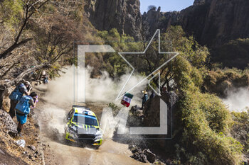 16/03/2023 - 21 Oliver SOLBERG (SWE), Elliott EDMONDSON (GBR), SKODA FABIA RS, RC2, Rally2, action during the Rally Guanajuato Mexico 2023, 3rd round of the 2023 WRC World Rally Car Championship, from March 16 to 19, 2023 at Leon, Guanajuato, in Mexico - AUTO - WRC - RALLY GUANAJUATO MEXICO 2023 - RALLY - MOTORI