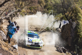 16/03/2023 - 24 Emil LINDHOLM (FIN), Reeta HAMALAINEN (FIN), TOKSPORT WRT, SKODA FABIA RS, RC2, Rally2, action during the Rally Guanajuato Mexico 2023, 3rd round of the 2023 WRC World Rally Car Championship, from March 16 to 19, 2023 at Leon, Guanajuato, in Mexico - AUTO - WRC - RALLY GUANAJUATO MEXICO 2023 - RALLY - MOTORI