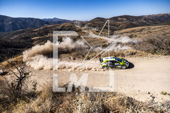 17/03/2023 - 21 Oliver SOLBERG (SWE), Elliott EDMONDSON (GBR), SKODA FABIA RS, RC2, Rally2, action during the Rally Guanajuato Mexico 2023, 3rd round of the 2023 WRC World Rally Car Championship, from March 16 to 19, 2023 at Leon, Guanajuato, in Mexico - AUTO - WRC - RALLY GUANAJUATO MEXICO 2023 - RALLY - MOTORI