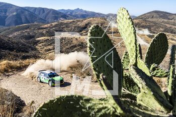 17/03/2023 - 20 Gus GREENSMITH (GBR), Jonas ANDERSSON (SWE), SKODA FABIA RS, RC2, Rally2, action during the Rally Guanajuato Mexico 2023, 3rd round of the 2023 WRC World Rally Car Championship, from March 16 to 19, 2023 at Leon, Guanajuato, in Mexico - AUTO - WRC - RALLY GUANAJUATO MEXICO 2023 - RALLY - MOTORI