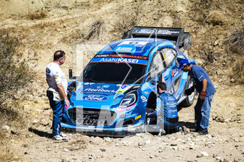 17/03/2023 - 09 Jourdan SERDERIDIS (GRC), Frédéric MICLOTTE (BEL), M-SPORT FORD WORLD RALLY TEAM, FORD Puma Rally1 Hybrid, WRC, action during the Rally Guanajuato Mexico 2023, 3rd round of the 2023 WRC World Rally Car Championship, from March 16 to 19, 2023 at Leon, Guanajuato, in Mexico - AUTO - WRC - RALLY GUANAJUATO MEXICO 2023 - RALLY - MOTORI