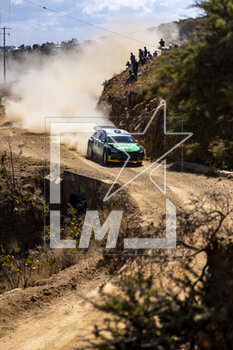 17/03/2023 - 20 Gus GREENSMITH (GBR), Jonas ANDERSSON (SWE), SKODA FABIA RS, RC2, Rally2, action during the Rally Guanajuato Mexico 2023, 3rd round of the 2023 WRC World Rally Car Championship, from March 16 to 19, 2023 at Leon, Guanajuato, in Mexico - AUTO - WRC - RALLY GUANAJUATO MEXICO 2023 - RALLY - MOTORI