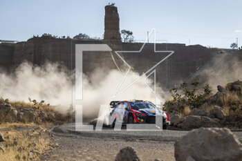 18/03/2023 - 11 Thierry NEUVILLE (BEL), Martijn WYDAEGHE (BEL), HYUNDAI SHELL MOBIS WORLD RALLY TEAM, HYUNDAI I20 N Rally1 Hybrid, WRC, action during the Rally Guanajuato Mexico 2023, 3rd round of the 2023 WRC World Rally Car Championship, from March 16 to 19, 2023 at Leon, Guanajuato, in Mexico - AUTO - WRC - RALLY GUANAJUATO MEXICO 2023 - RALLY - MOTORI