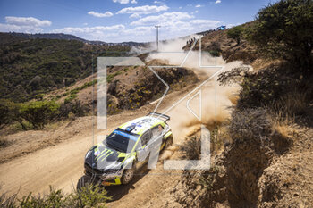 18/03/2023 - 21 Oliver SOLBERG (SWE), Elliott EDMONDSON (GBR), SKODA FABIA RS, RC2, Rally2, action during the Rally Guanajuato Mexico 2023, 3rd round of the 2023 WRC World Rally Car Championship, from March 16 to 19, 2023 at Leon, Guanajuato, in Mexico - AUTO - WRC - RALLY GUANAJUATO MEXICO 2023 - RALLY - MOTORI