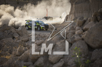 18/03/2023 - 21 Oliver SOLBERG (SWE), Elliott EDMONDSON (GBR), SKODA FABIA RS, RC2, Rally2, action during the Rally Guanajuato Mexico 2023, 3rd round of the 2023 WRC World Rally Car Championship, from March 16 to 19, 2023 at Leon, Guanajuato, in Mexico - AUTO - WRC - RALLY GUANAJUATO MEXICO 2023 - RALLY - MOTORI
