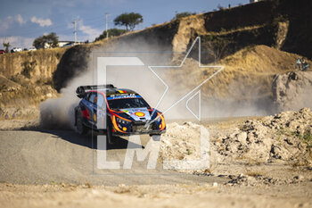 19/03/2023 - 11 Thierry NEUVILLE (BEL), Martijn WYDAEGHE (BEL), HYUNDAI SHELL MOBIS WORLD RALLY TEAM, HYUNDAI I20 N Rally1 Hybrid, WRC, action during the Rally Guanajuato Mexico 2023, 3rd round of the 2023 WRC World Rally Car Championship, from March 16 to 19, 2023 at Leon, Guanajuato, in Mexico - AUTO - WRC - RALLY GUANAJUATO MEXICO 2023 - RALLY - MOTORI