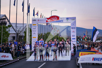 2023-04-20 - Zagreb, Ceremonial Start - FIA WORLD RALLY CHAMPIONSHIP WRC CROATIA RALLY 2023 - RALLY - MOTORS