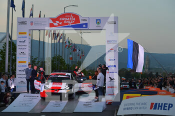 2023-04-20 - Zagreb,Ceremonial,Start,Takamoto KATSUTA ,Aaron JOHNSTON , TOYOTA GAZOO RACING ,TOYOTA GR Yaris Rally1 HYBRID - FIA WORLD RALLY CHAMPIONSHIP WRC CROATIA RALLY 2023 - RALLY - MOTORS