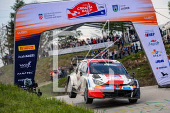 2023-04-21 - Sebastien OGIER,Vincent LANDAIS ,TOYOTA GAZOO RACING ,TOYOTA GR Yaris Rally1 HYBRID - FIA WORLD RALLY CHAMPIONSHIP WRC CROATIA RALLY 2023 - RALLY - MOTORS