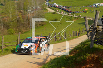 2023-04-22 - Thierry NEUVILLE Martijn WYDAEGHE,HYUNDAI SHELL MOBIS WORLD RALLY TEAM ,HYUNDAI i20 N Rally1 HYBRID - FIA WORLD RALLY CHAMPIONSHIP WRC CROATIA RALLY 2023 - RALLY - MOTORS
