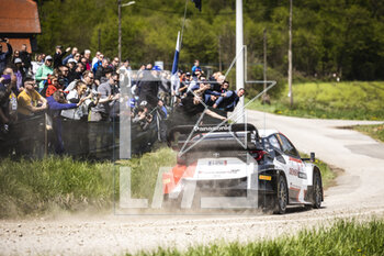 2023-04-20 - 17 Sébastien OGIER (FRA), Vincent LANDAIS (FRA), TOYOTA GAZOO RACING WRT, TOYOTA GR Yaris Rally1 Hybrid, WRC, action during the Croatia Rally 2023, 4th round of the 2023 WRC World Rally Car Championship, from April 20 to 23, 2023 in Zagreb, Croatia - AUTO - WRC - CROATIA RALLY 2023 - RALLY - MOTORS